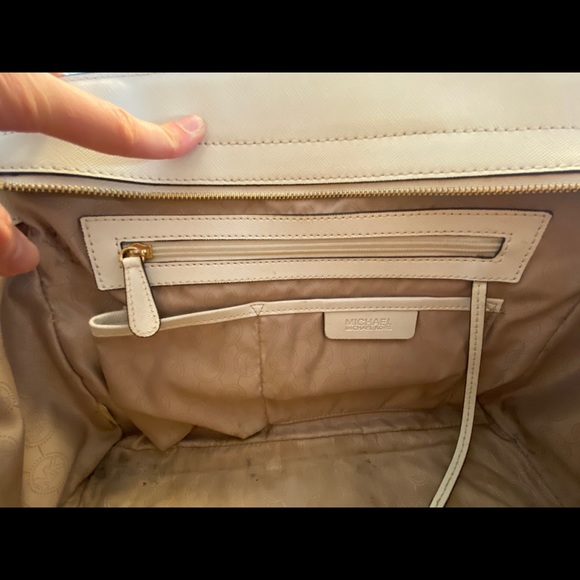 Michael Kors Canvas + Leather Purse - Picture 7 of 8